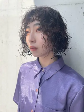 ショート hair&make FORS所属・宇留間 涼香のヘアスタイル