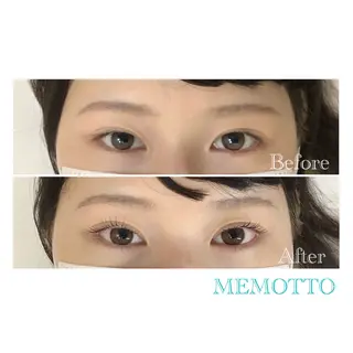 マツエク・マツパ MEMOTTO CHIHIROのマツエク・マツパデザイン