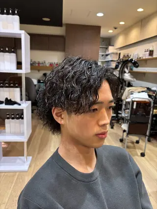 メンズ 髪質改善/ 💫縮毛矯正💫怜央のヘアスタイル