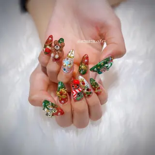 ネイル hair&nail ROOTS所属・ﾍｱﾒｲｸ&ﾈｲﾙ ♥️Azuのネイルデザイン