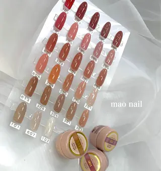 ミディアム カラー ネイル be-cares beauty(豊川店のネイルデザイン