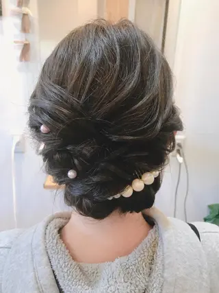 ロング ヘアアレンジ ヘア＆エステ フォーチュン所属・石川 奈緒子のヘアスタイル