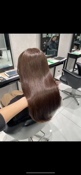 ロング 内藤 藍夏のヘアスタイル