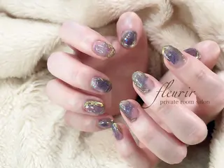 ネイル フルリール 【プライベートサロンのネイルデザイン