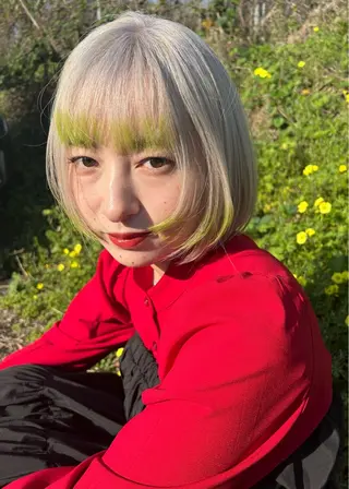 ショート カラー Haru/THREE …by velvetのヘアスタイル