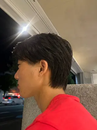 ショート メンズ 藤井 美歩/赤髪のヘアスタイル