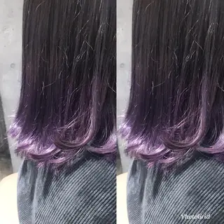 ミディアム カラー 北條 優輝のヘアスタイル