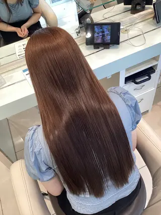 ロング カラー 池袋/艶カラー/ 清楓のヘアスタイル