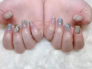 カラー ネイル Cozy_ ilumのネイルデザイン