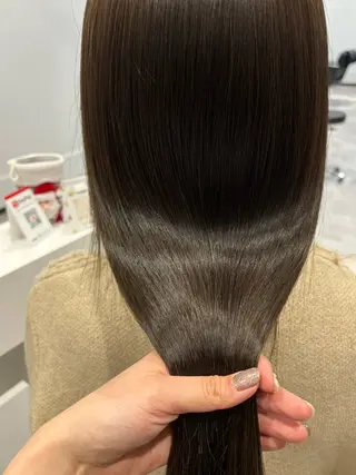 ロング maki💖 ボブ/縮毛矯正のヘアスタイル