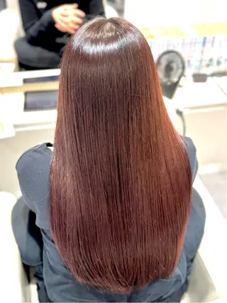 ロング 巻ける美髪矯正/ 韓国ヘア/yutaのヘアスタイル