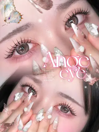 マツエク・マツパ Ange.アンジュ モデル研修のマツエク・マツパデザイン