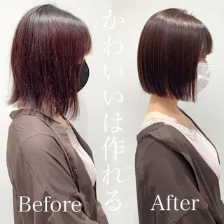 ショート 韓国くびれレイヤー 🇰🇷はづきのヘアスタイル