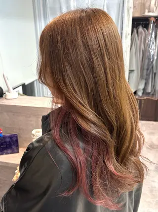 セミロング 🫧レイヤーカット／ 蓮沼実奈🫧のヘアスタイル