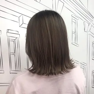 ミディアム カラー レイヤー,ボブ / 彩未のヘアスタイル