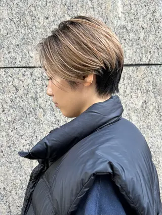 ショート 【カット】 根本翔太のヘアスタイル