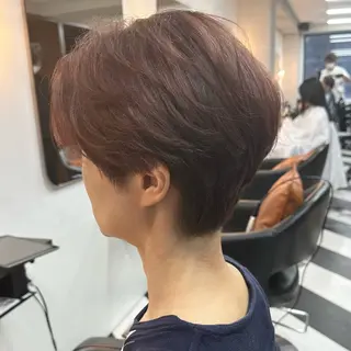 ショート カラー 守屋 寿哉のヘアスタイル