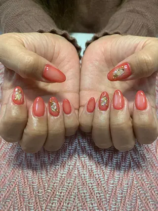 ネイル rukianail 新里のネイルデザイン