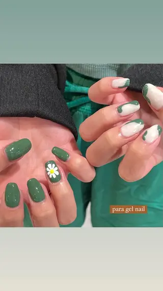 ネイル 淡色ネイル 🎀moeのネイルデザイン