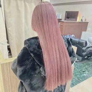 ロング カラー ヘアアレンジ EMANON池袋3rd所属・ブリーチなしカラー｜ なおき｜池袋美容師のヘアスタイル