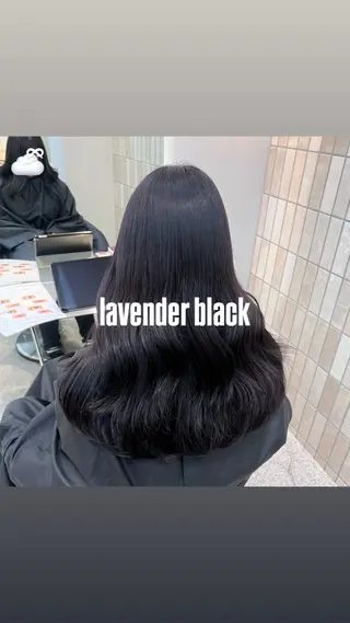 ロング カラー benji sendai所属・YUIKA☆髪質改善 小顔カット艶カラーのヘアスタイル