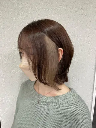 カラー 🔥ブリーチカラー 槙川のヘアスタイル