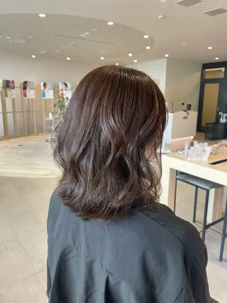 ミディアム littleesta ASAのヘアスタイル