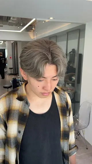 カラー メンズ 🫧髪質改善•艶カラ ー特化🫧谷奥甲太のヘアスタイル