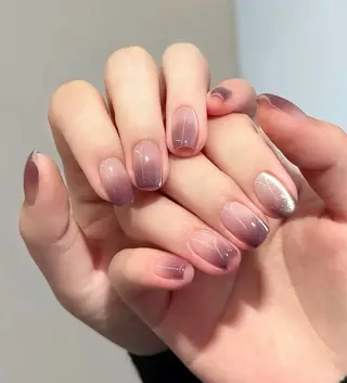 ネイル 小 雨のネイルデザイン