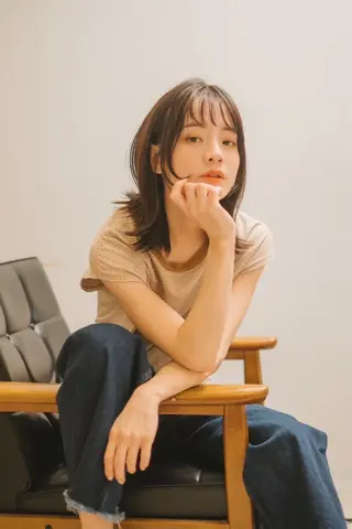 ミディアム 芽生 🌱のヘアスタイル