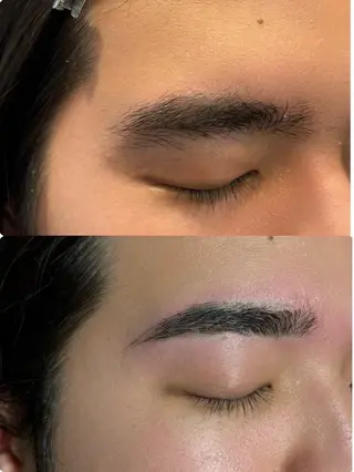 メンズ アイブロウ 韓国風メンズ/毛流れ ヘアなら須田龍世のヘアスタイル