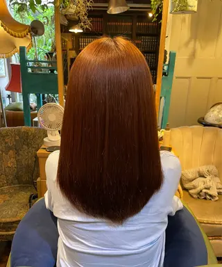 ロング カラー 飯田 実歩(じっぽ)のヘアスタイル