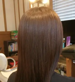 ミディアム カラー 足立 悠輔のヘアスタイル