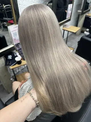 ロング カラー 東藤 悠真のヘアスタイル