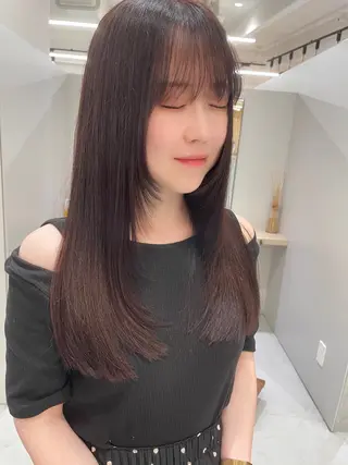 ロング カラー 半個室女性salon 🩰Natsumiのヘアスタイル