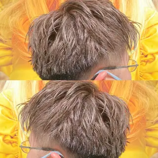 ショート 髪質改善カラー/店長 宮内秀峰のヘアスタイル