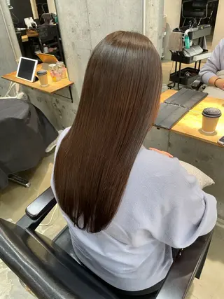 カラー Lowha　ageo maiのヘアスタイル