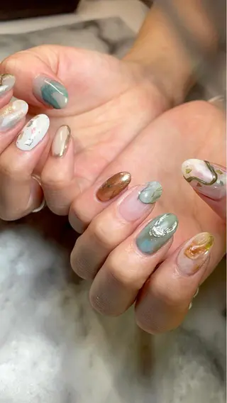 ネイル A MODO MIOのネイルデザイン