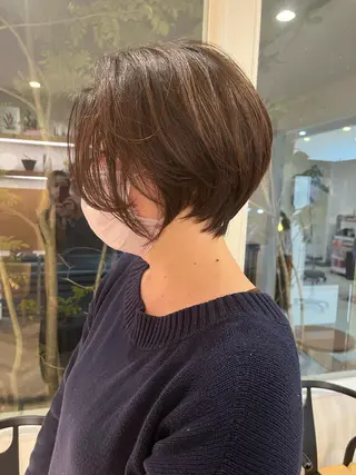 ショート エンテ所属・en-te:堀 恵里那のヘアスタイル