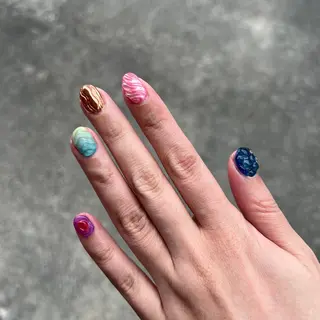 ネイル Ri.nail オクマトモカのネイルデザイン