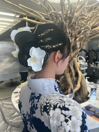 ヘアアレンジ 平野 優奈のヘアスタイル