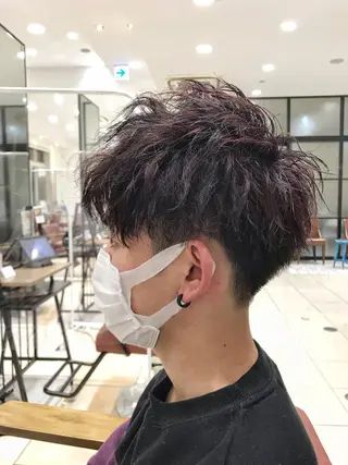 ショート パーマ 中野 克也のヘアスタイル