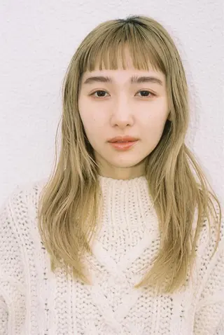 ミディアム カラー 小森 優哉のヘアスタイル