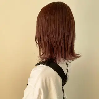 ミディアム キノシタ ナオユキのヘアスタイル