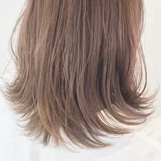 ミディアム カラー 似合わせカット🌿 前川のヘアスタイル