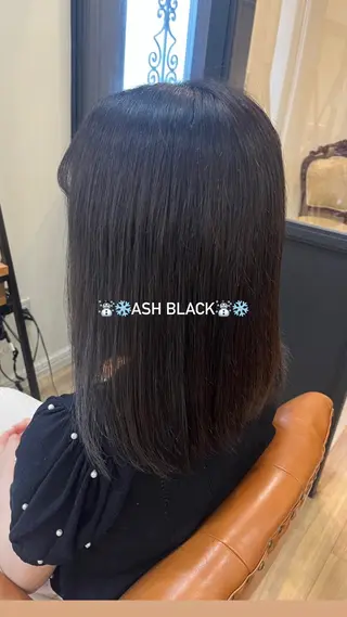 カラー KOKORO 中村 朱里のヘアスタイル