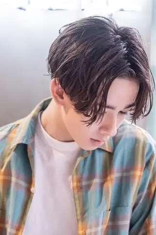 メンズ ショート カラー パーマ ヘアアレンジ ネイル キッズ マツエク・マツパ 🌸グレージュ/ ベージュ🌸yutaのヘアスタイル