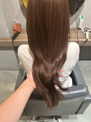 ロング カラー 美髪・シールエクステ ホソタニリョウコのヘアスタイル