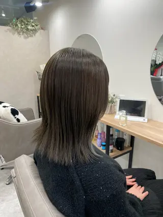 ミディアム カラー Agu hair TENOE大宮氷川参道店所属・☀️透明感艶感カラー 増田魁土☀️のヘアスタイル