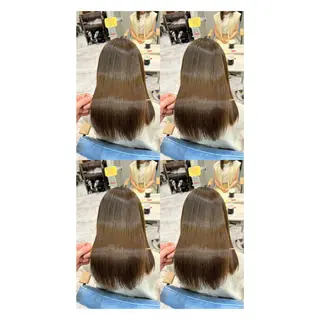 ロング カラー 店長✨レイヤー✖️ 髪質改善✖️韓国ヘアのヘアスタイル